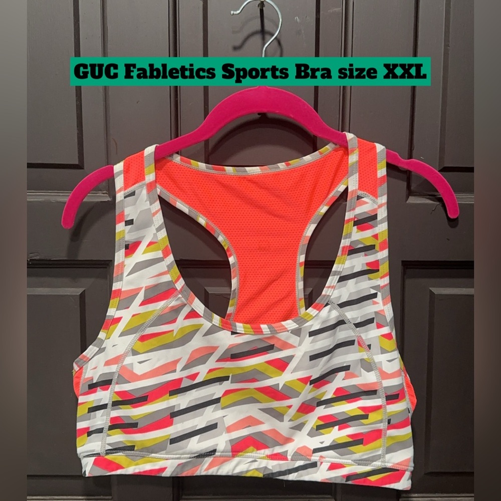 GUC Fabletics Sports Bra size XXI